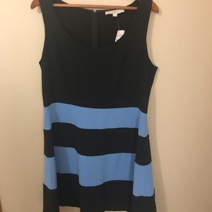 LOFT Dresses - NWT Loft Dress Black and Blue LOFT Dresses - NWT Loft Dress Black and Blue